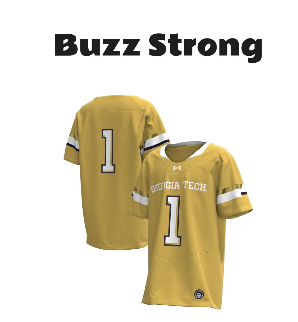 Youth Under Armour Georgia Tech Yellow Jackets Replica Football Jersey