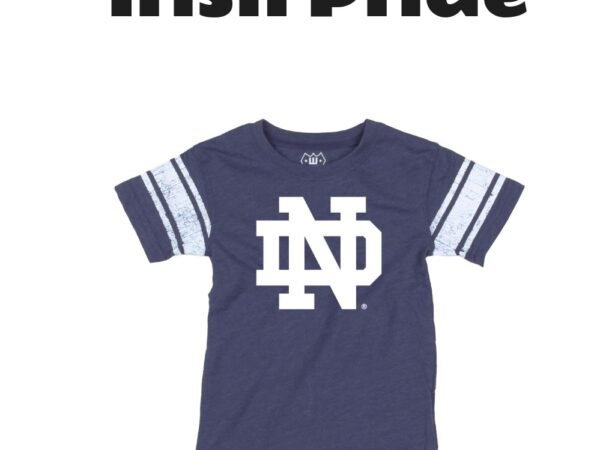 Notre Dame Fighting Irish Youth Football Jersey T-Shirt