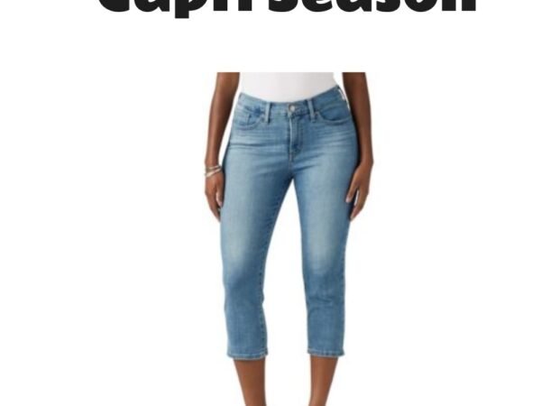 Levi's 311 Shaping Skinny Mid Rise Capri Jeans