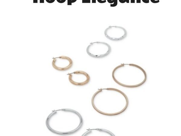 DKNY Assorted Hoop Earrings Collection