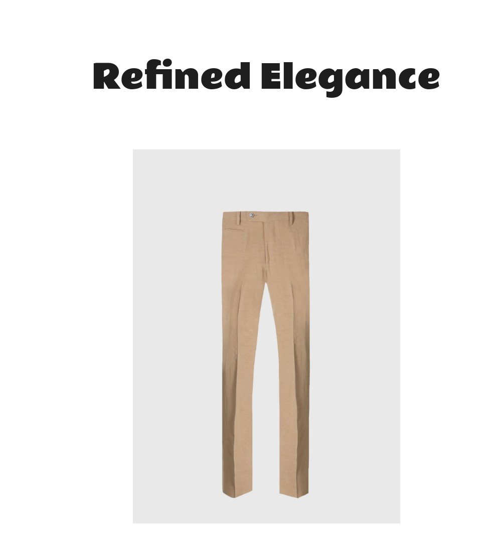 Plain Front Dress Pant