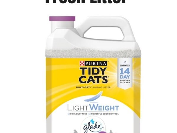 Purina Tidy Cats Lightweight Clean Blossoms Clumping Cat Litter