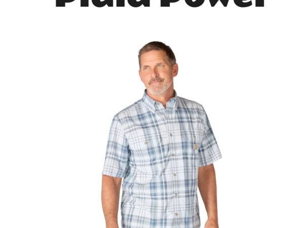Carhartt Fort Loose Plaid Short-Sleeve Shirt