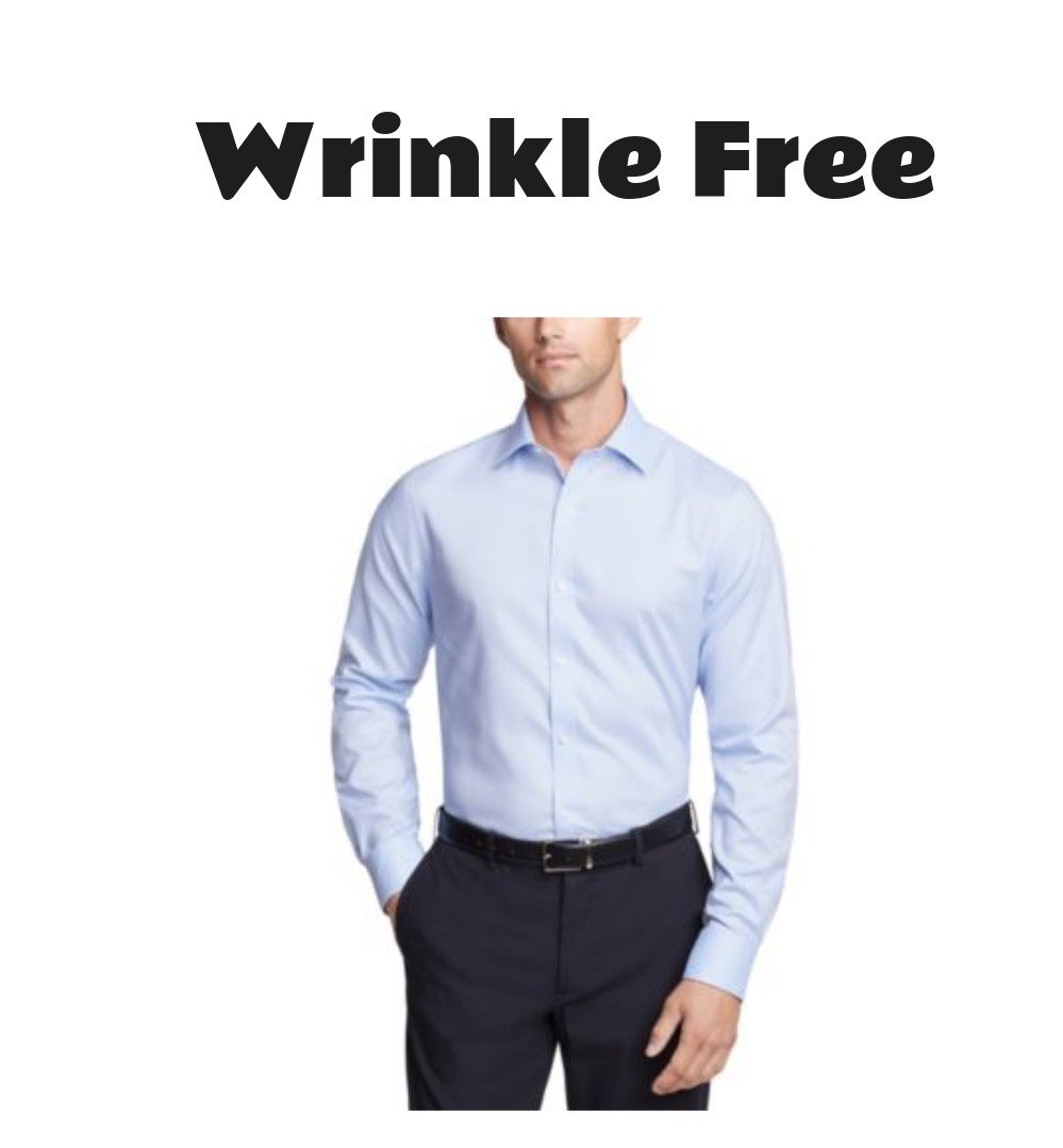 Tommy Hilfiger TH Flex Essentials Wrinkle Free Stretch Dress Shirt