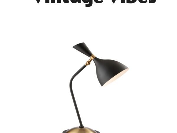 Albert Iron Retro Mid-Century LED Table Lamp