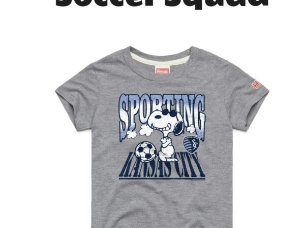 Youth Sporting Kansas City MLS x Peanuts Snoopy Graphic Tri-Blend T-Shirt