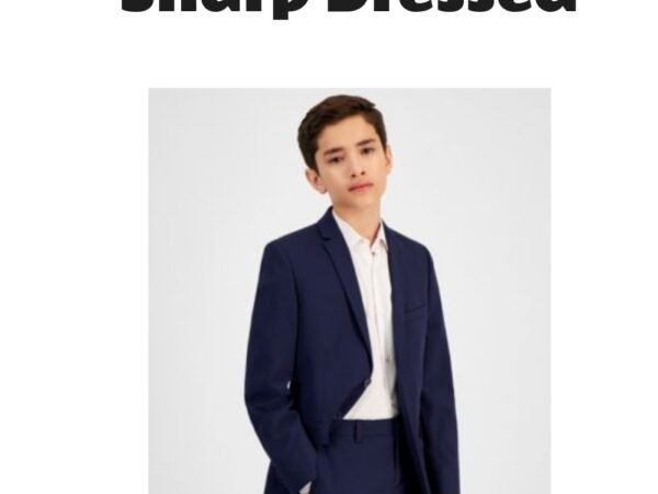 Michael Kors Big Boys Classic Fit Suit Separates