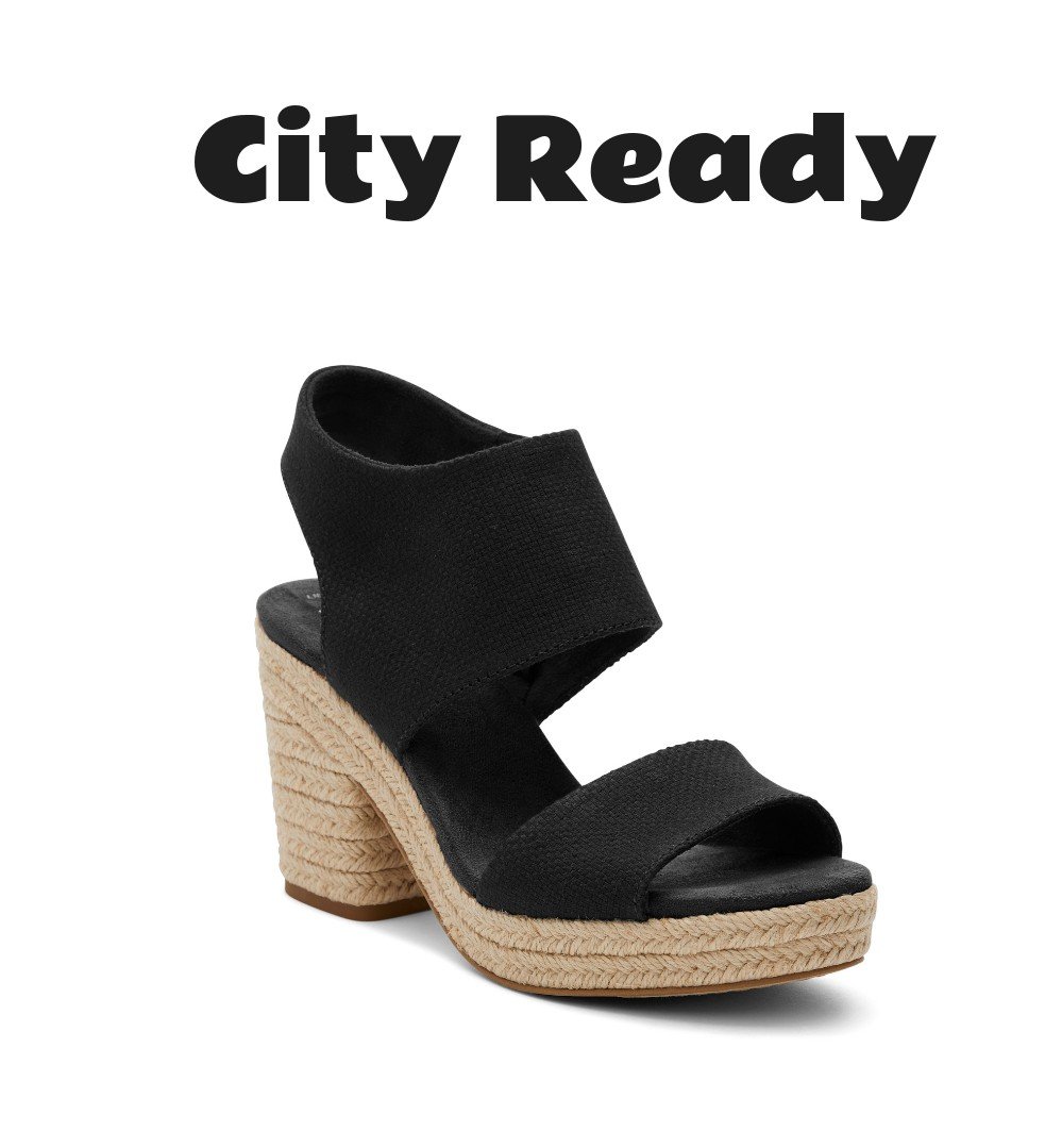 Toms Women's Majora Platform City Sandals
