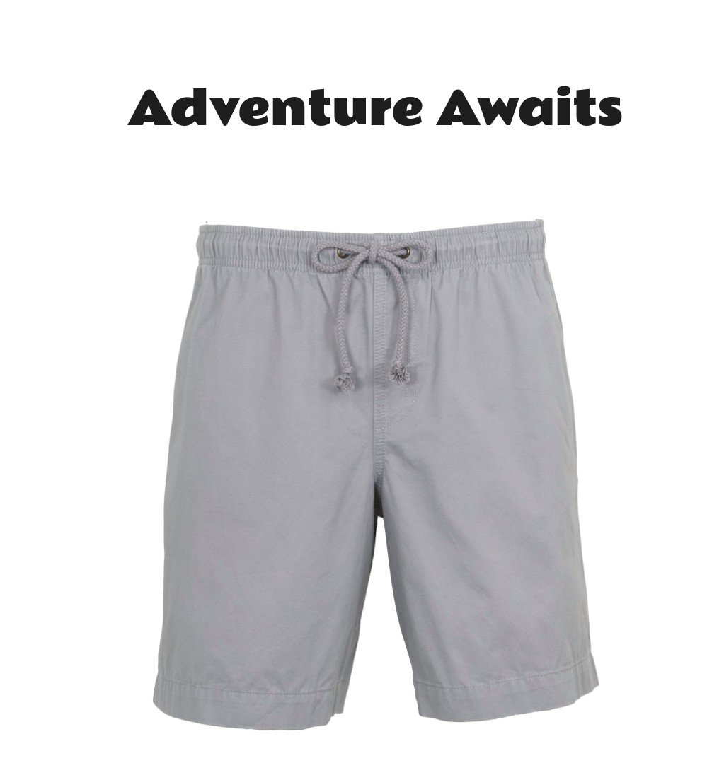 RedHead Drawstring Shorts Sharkskin