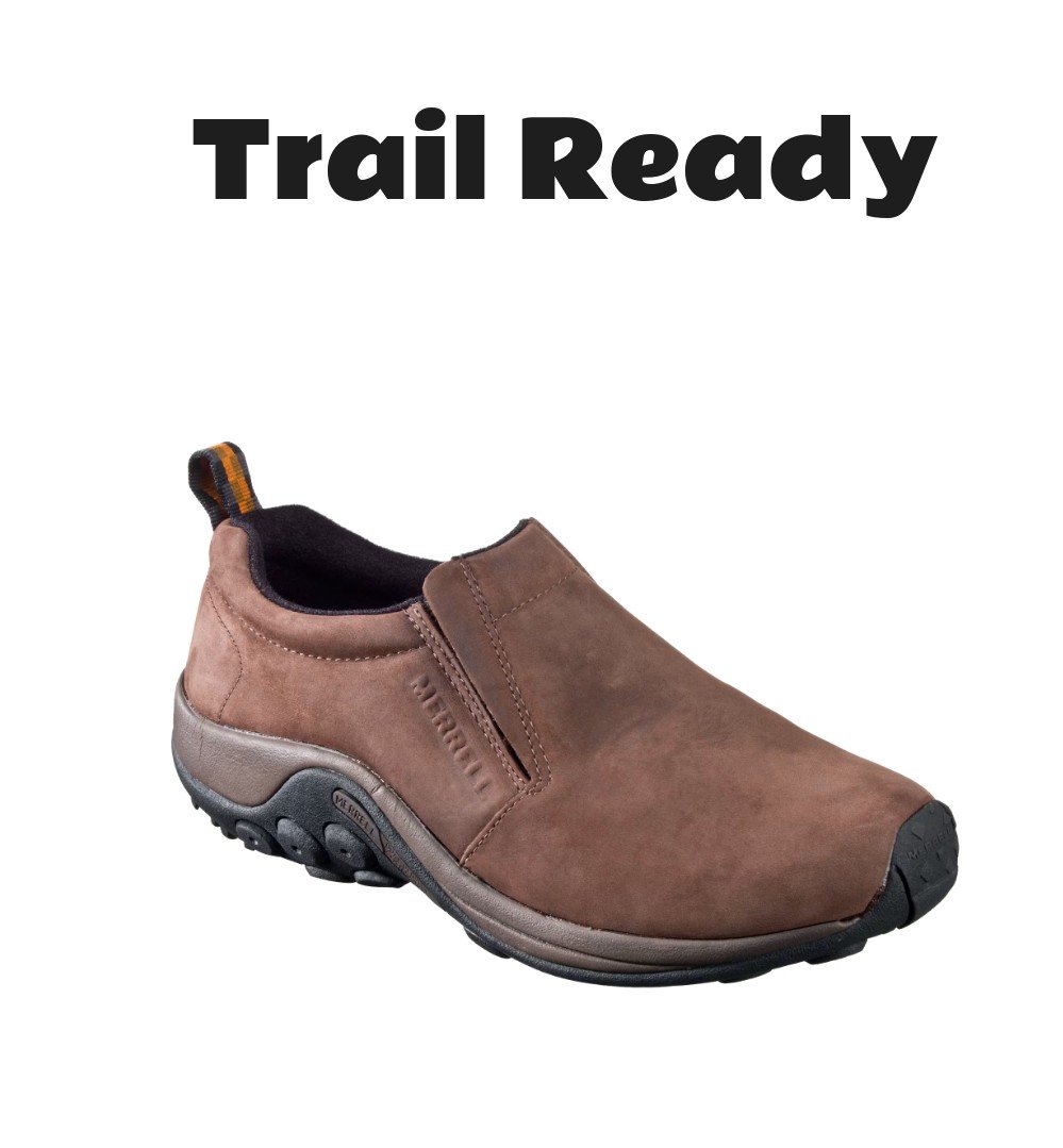 Merrell Nubuck Jungle Moc Shoes for Men
