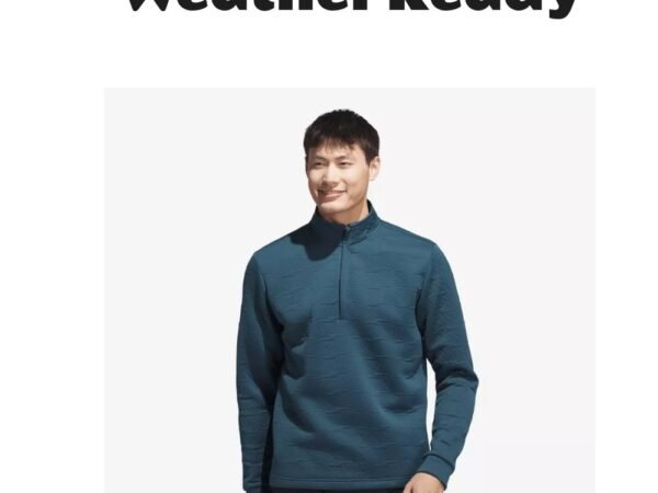 adidas DWR Quarter-Zip Pullover Navy