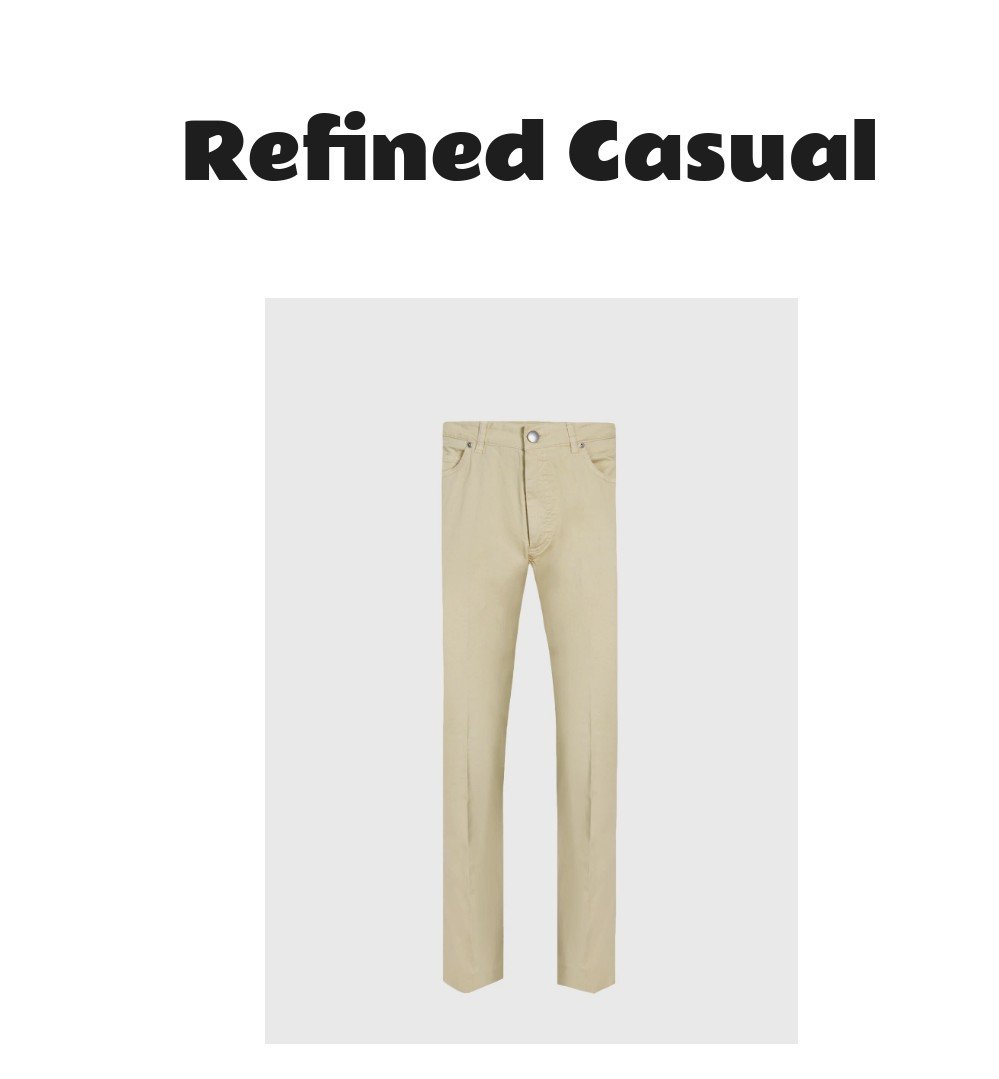 Five Pocket Gabardine Twill Pant