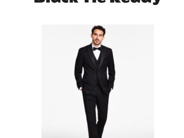 Alfani Mens Slim Fit Tuxedo Suit Separates