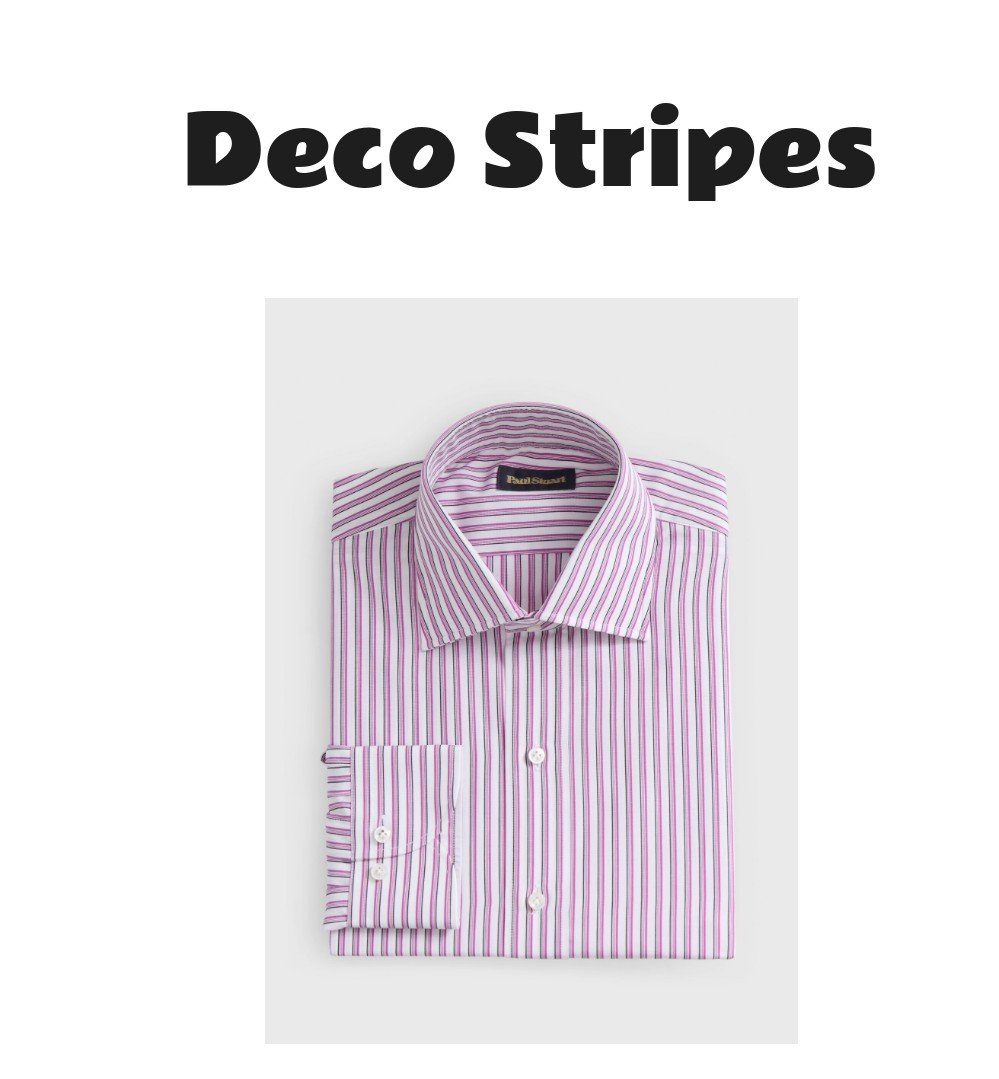 Deco Stripe Dress Shirt