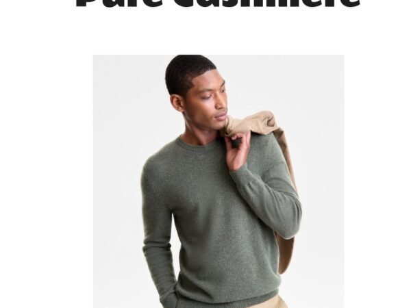 Club Room Men's Crewneck Cashmere Sweater