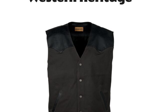 RedHead Ranch Richland Waxed Cotton Western Vest