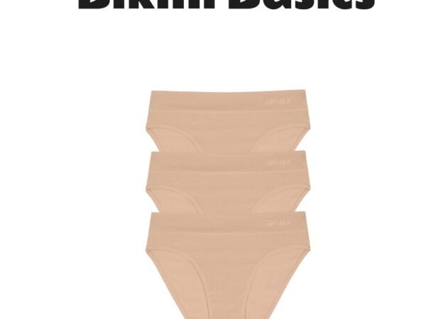 DKNY Women's Seamless Litewear Bikini Underwear 3 Pack