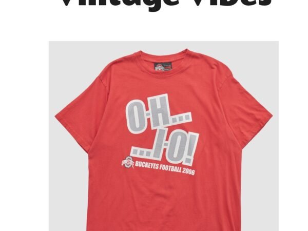 Ohio State Buckeyes 2006 Vintage T-Shirt Red