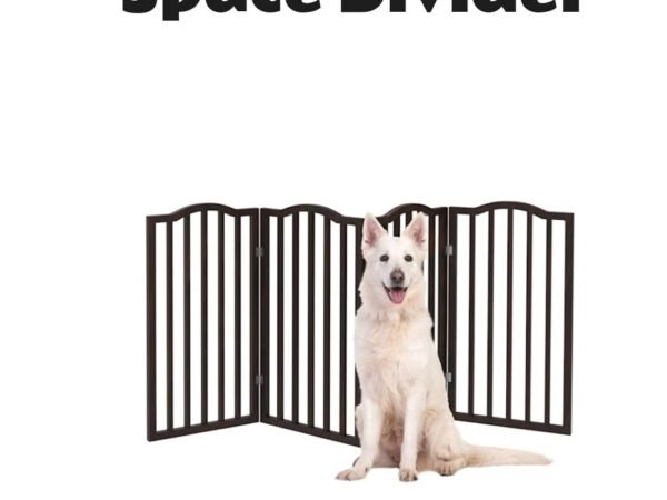 Pet Adobe 4-Panel Indoor Foldable Pet Gate