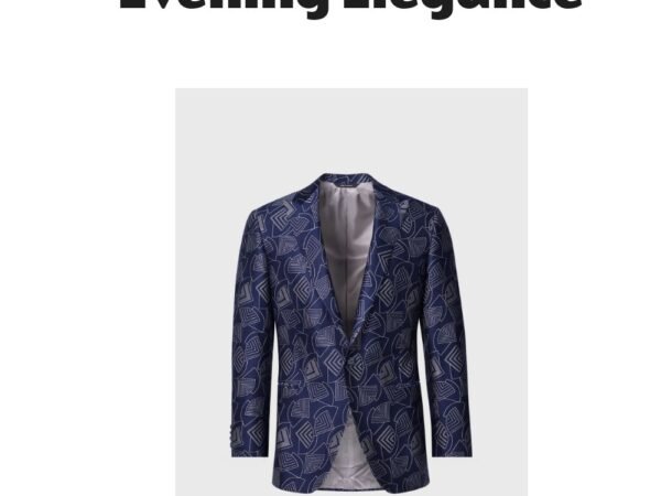 Wool & Silk Deco Dinner Jacket