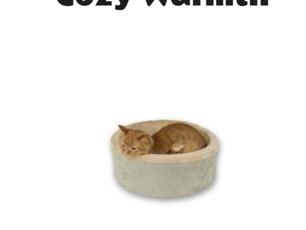 K&H Thermo-Kitty Heated Cat Bed in Sage