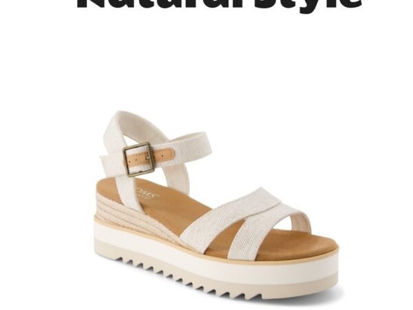 Toms Women's Louisa Open Toe Wedge Sandals