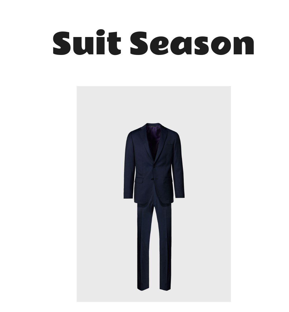 All Year Wool Cole Suit