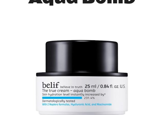 Belif The True Cream Aqua Bomb with Hyaluronic Acid, Niacinamide & Squalane