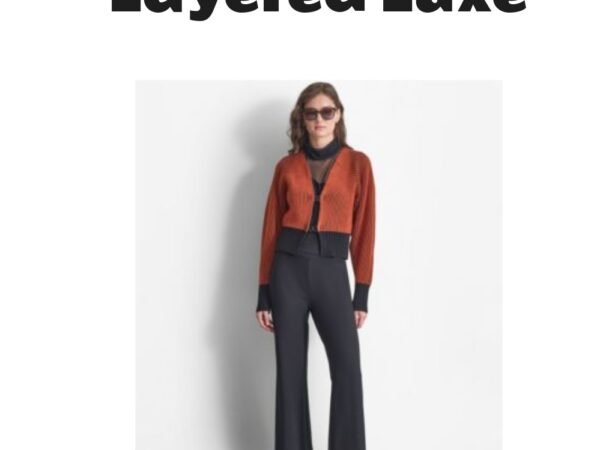 DKNY Women's Three-Piece Outfit Set - Turtleneck Top, Ponte Pants & Cardigan