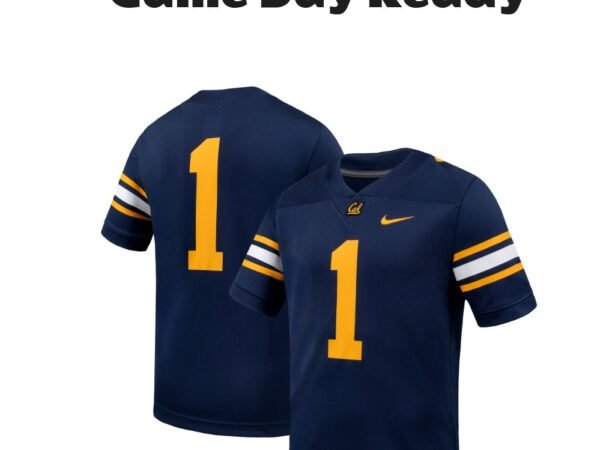 Men's Nike Cal Bears Game Football Jersey Navy
