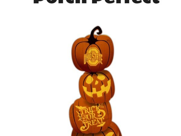 Ohio State Buckeyes 31'' Pumpkin Leaner