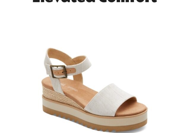 Toms Women's Diana Platform Wedge Sandals