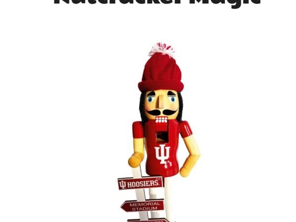 Indiana Hoosiers Mascot Nutcracker