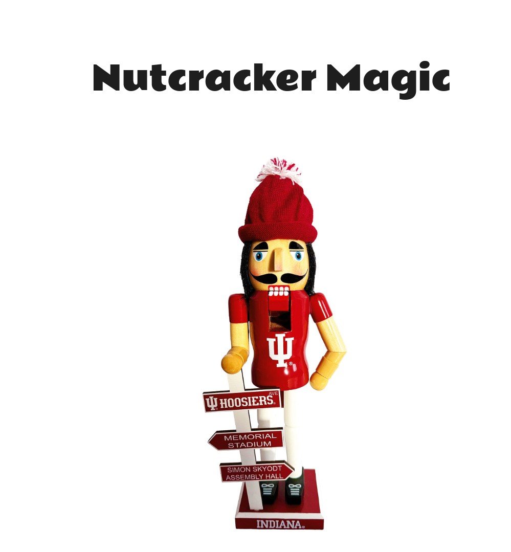 Indiana Hoosiers Mascot Nutcracker