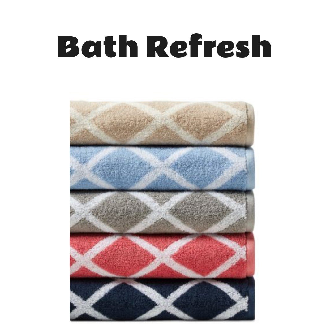 Lauren Ralph Lauren Sanders Diamond Cotton Bath Towels