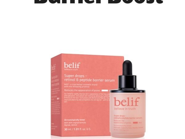 Belif Super Drops Retinol & Peptide Barrier Serum