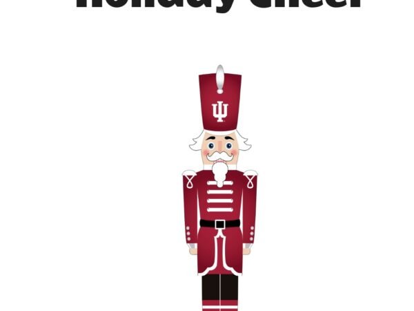 Indiana Hoosiers 46" Nutcracker Leaner