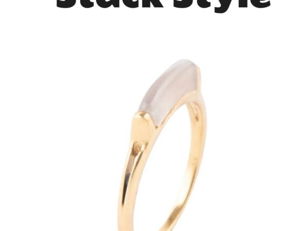 Stackable Botswana Agate Ring
