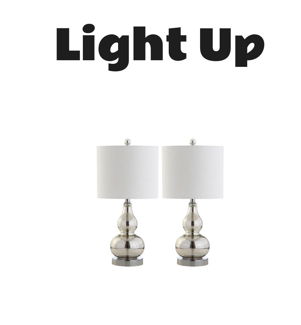 Anya Mini Glass Table Lamp Set of 2