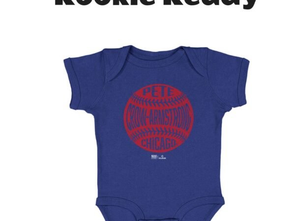 Pete Crow-Armstrong Infant Vintage Baseball Bodysuit