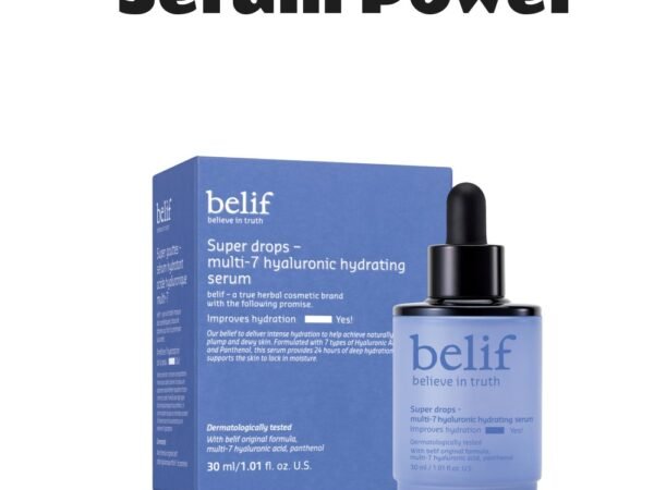 Belif Super Drops Multi-7 Hyaluronic Hydrating Serum