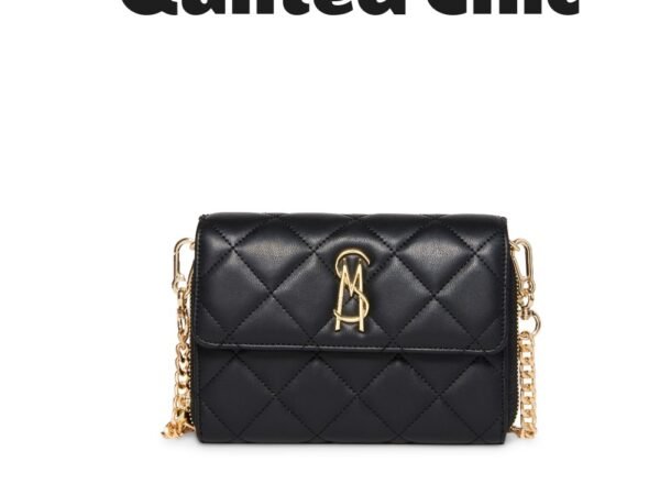 Steve Madden Women's Bcarina Quilted Crossbody Wallet