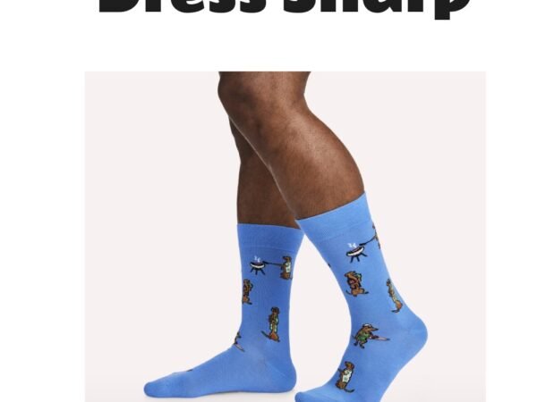 Jockey Men's Novelty Dress Crew Sock