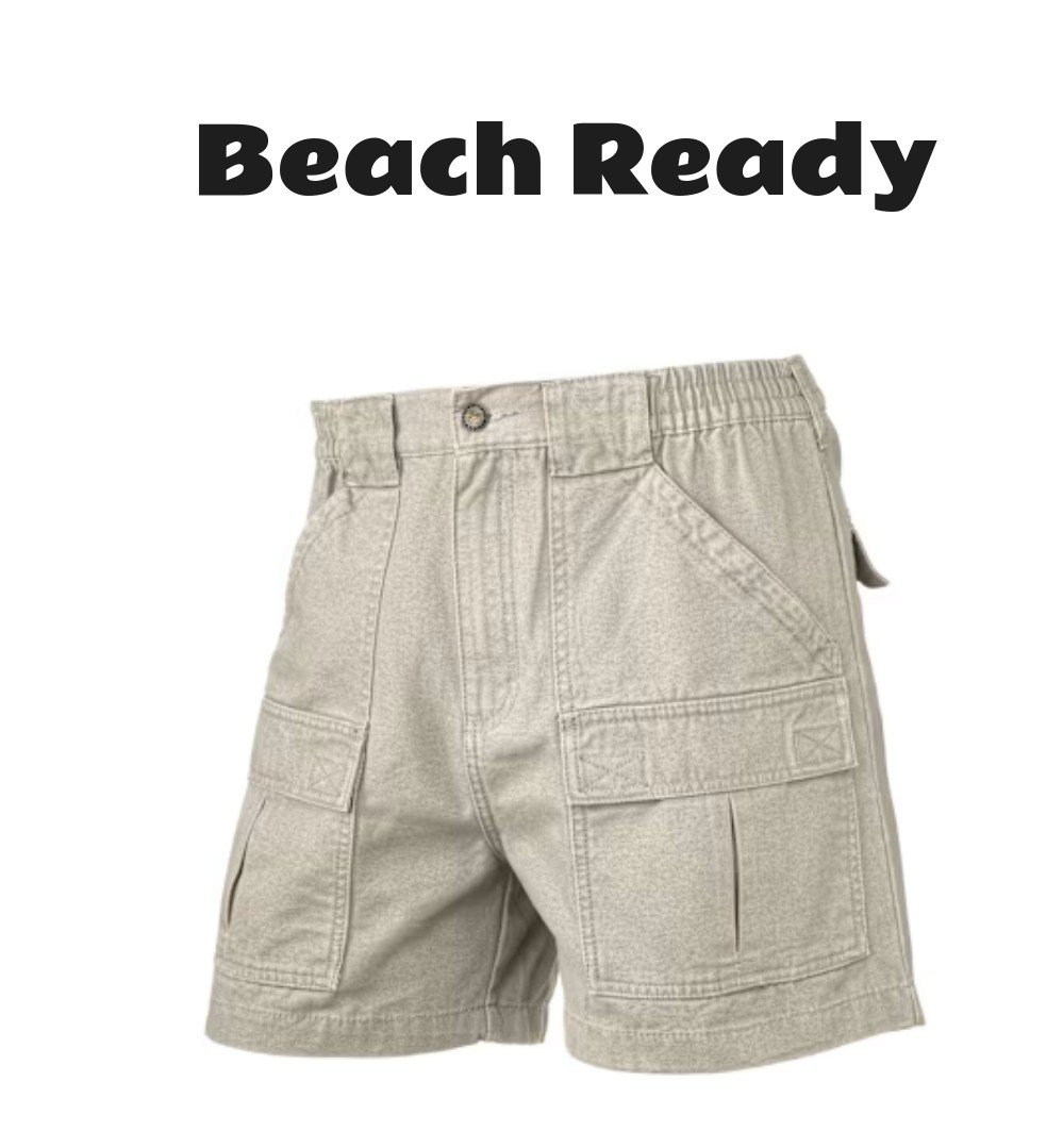 RedHead Beachcomber Shorts for Men - Gravel
