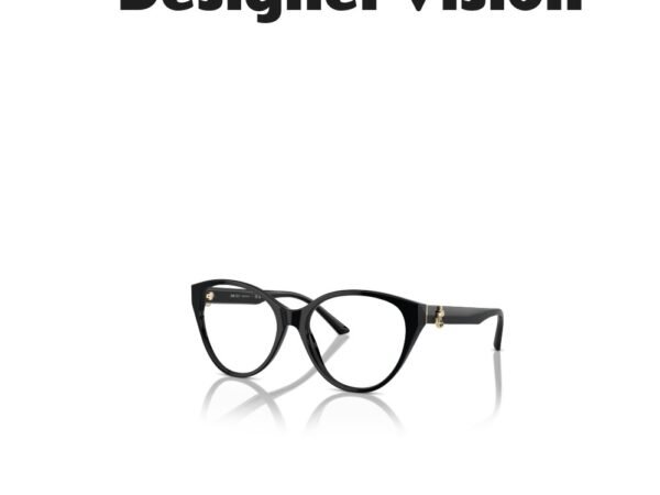 Jimmy Choo Women's Phantos Eyeglasses JC3009 Black
