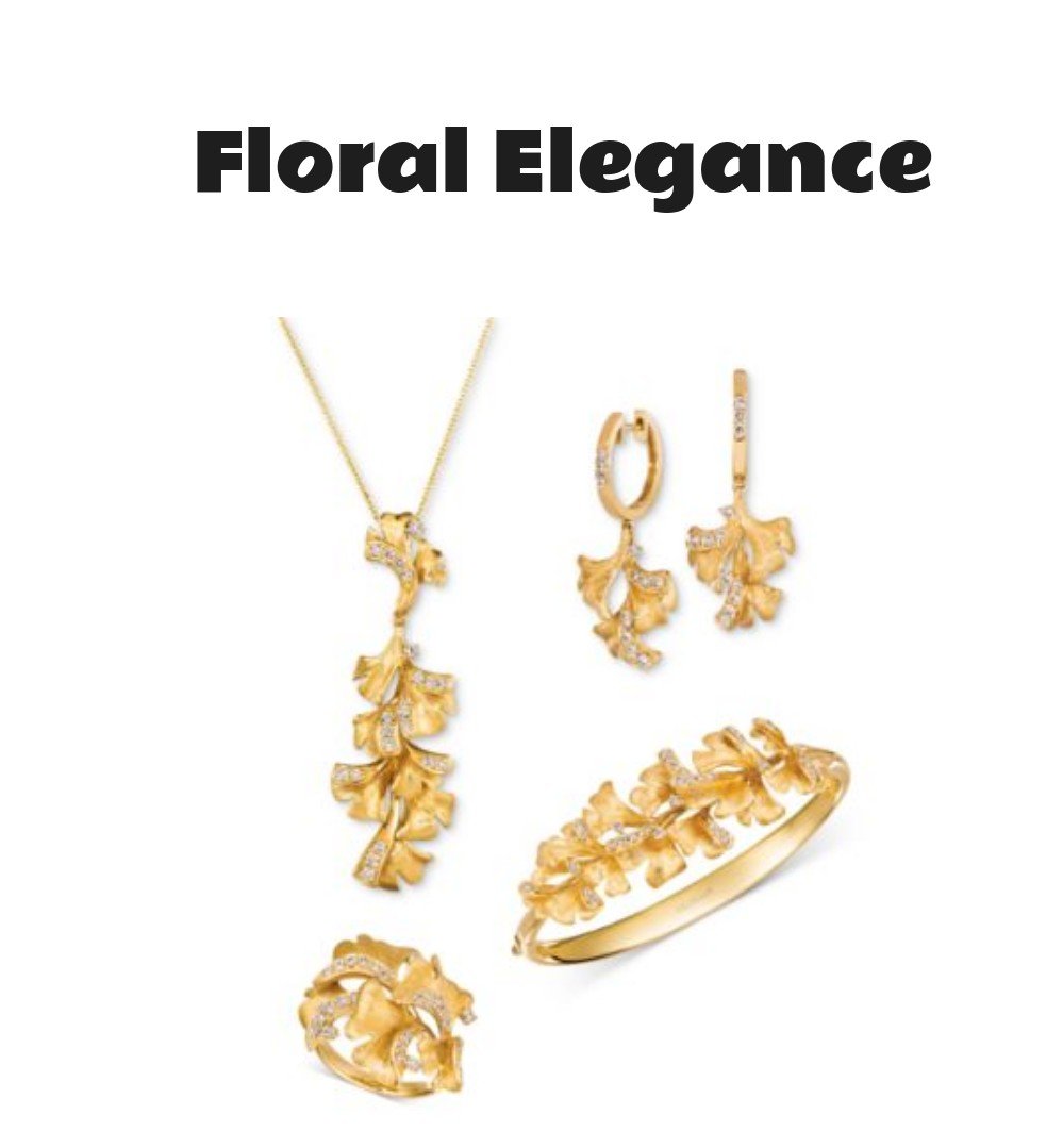 Le Vian Nude Diamond Sculptured Flower Jewelry Collection in 14k Gold