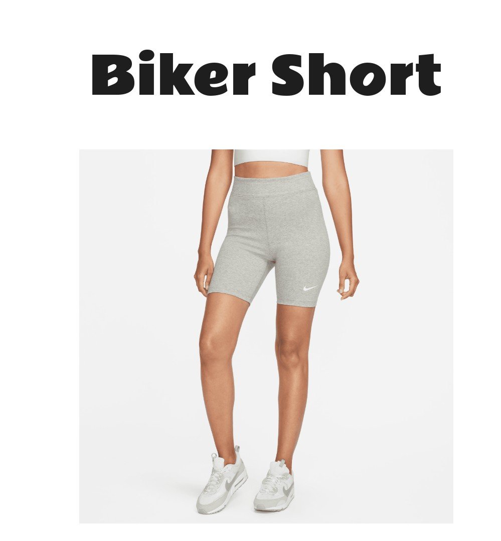 Women's Nike Sportswear Classic High-Waisted Biker Shorts