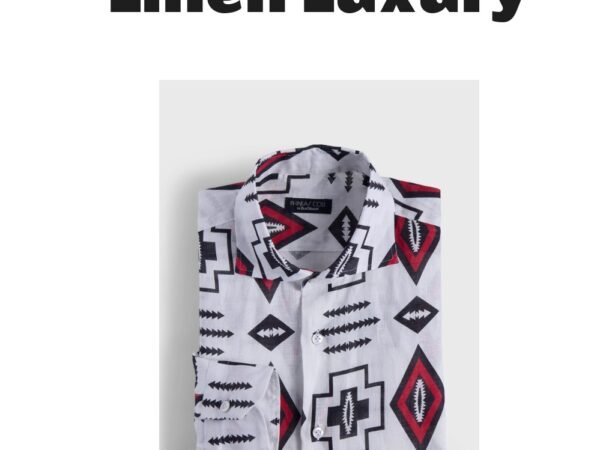 Printed Linen Sport Shirt