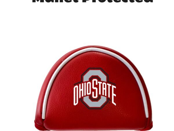Ohio State Buckeyes Mallet Putter Cover