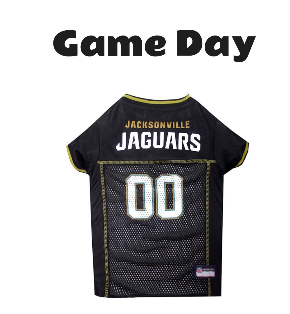 Pets First NFL Jacksonville Jaguars Mesh Dog Jersey
